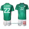 Conjunto (Camiseta+Pantalón Corto) México Hirving Lozano 22 Primera Equipación Mundial 2022 - Niño